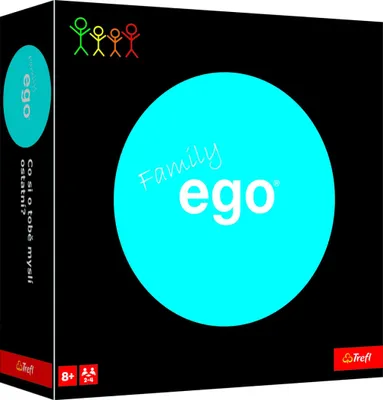 Zdjęcie produktu dla Gra towarzyska Family Ego w pudełku o wymiarach 26 x 26 x 8 cm