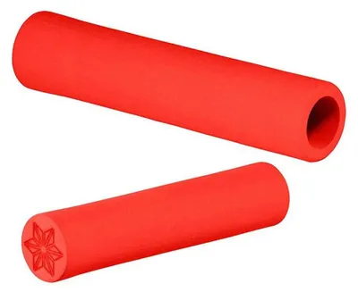 Productafbeelding van Supacaz Lite ultralichte handvatten, rood, 130 mm