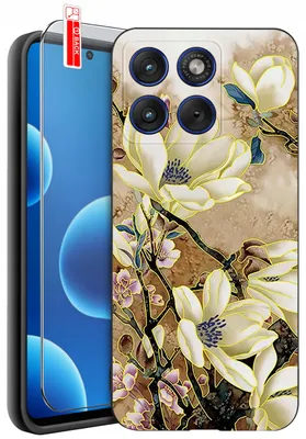 Obrázek produktu pro Pouzdro pro Motorola Edge 70 | Designy | Matné silikonové pouzdro + sklo 9H