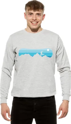 Produktbild von Cotton Prime® Sweatshirt Snowboard M Grau-Melange