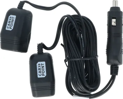 Zdjęcie produktu dla Carpoint 12 V – podwójny przedłużacz 2 x 2 m, 8 A