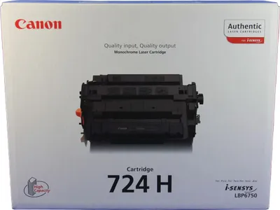Produktbild von Canon Tonerpatrone - CRG-724H - schwarz