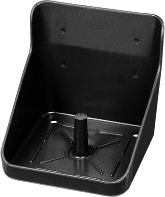 Produktbild von Kerbl Lecksteinhalter schwarz Kunststoff, eckig
