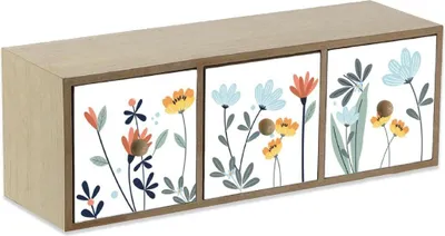 Zdjęcie produktu dla Pudełko na biżuterię versa selene 11 x 11 x 33 cm drewno mdf