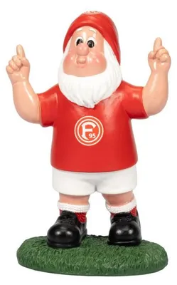 Produktbild von Fortuna Düsseldorf Gartenzwerg "Zeigefinger Jubel"