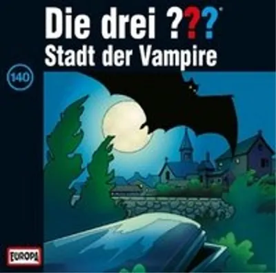 Produktbild von Die drei ??? 140. Stadt der Vampire (drei Fragezeichen) CD