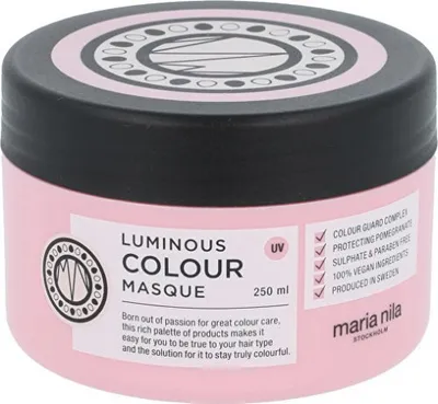 Zdjęcie produktu dla Maria Nila Luminous Colour Hair Masque odżywcza maska do włosów farbowanych 250 ml