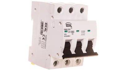 Obrázek produktu pro Jistič 3P C 20A 6kA AC KMB6-C20/3 23150