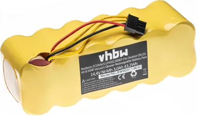 Produktbild von vhbw Akku kompatibel mit Profimaster Robot 2712 Staubsauger (3000 mAh, 14,4 V, NiMH)
