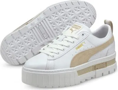 Produktbild von PUMA Mayze Lth Wn s PUMA WHITE-PEYOTE 40.5
