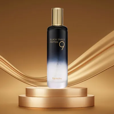 Produktbild von Farm stay Black Snail & Peptide 9 Perfect Toner 120 ml