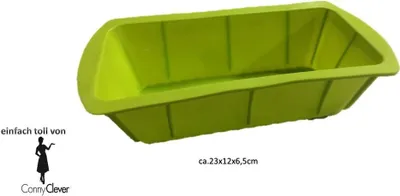 Produktbild von Silikon-Kastenform, antihaft, ca. 23x12x6,5cm, für Brot und Kuchen
