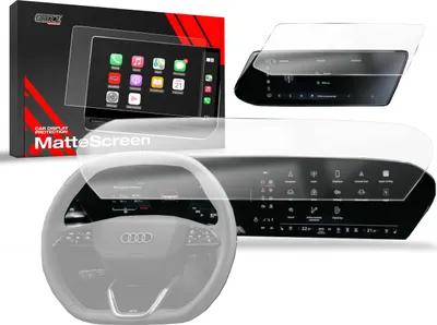 Produktbild von Matte Autodisplayfolie 2in1 für Audi A5 B10 (2025), Grizz Protector