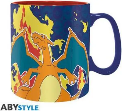 Produktbild von POKEMON – Becher – 460 ml – Charizard Foil – Kartonverpackung