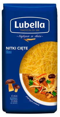 Obrázok produktu pre Lubella Nitki Cięte pasta, 400 g