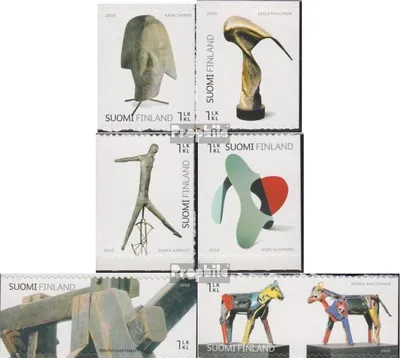 Produktbild von Briefmarken Finnland 2010 Mi 2045-2050 (kompl.Ausg.) postfrisch Skulpturen