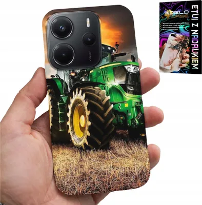 Image de Etui pour Xiaomi Note 14 4G - Tracteur agricole + Verre