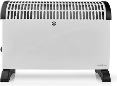 Produktbild von Konvektionsheizgerät | 2000 W | 3 Wärmeeinstellungen | Turbofunktion | Verstellbares Thermostat | integrierte Griffe | Weiss