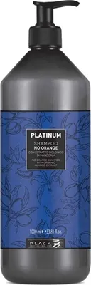 Obrázok produktu pre Black professional Platinum No Orange šampón 1000ml šampón proti oranžovým odleskom vlasov