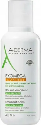 Image de A-DERMA Exomega Control baume relipidant, 400 ml baume