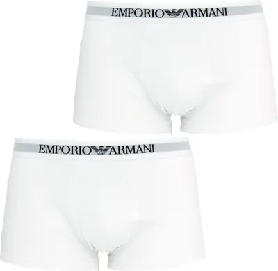 Produktbild von EMPORIO ARMANI 2er Pack Herren Boxershorts             2   Weiß L