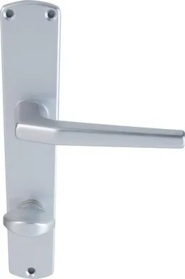 Produktbild von Langschildgarnitur WC Phil Alu F1