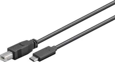 Produktbild von MicroConnect USB-C auf USB 2.0 B Kabel 5m