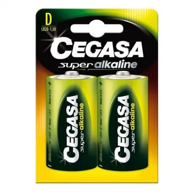Produktbild von Cegasa Alkaline Batteries Lr20 Bl.2 A