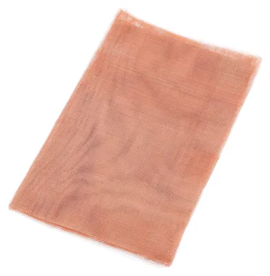 Kupfernetzrolle 40 Mesh, 20x100 cm, Gold, reines Kupfer