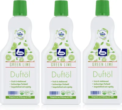 Produktbild von Dr. Becher Duftöl Green Lime 500ml - Parfumöl (3er Pack)
