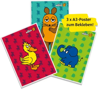 Produktbild von PlayMais Bastel Kreativität Die Maus ab 3 Jahren 160880