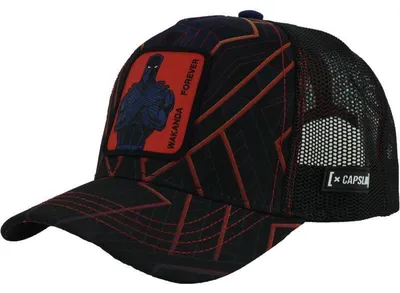Produktbild von Black Panther - Trucker Cap PP8847 (Einheitsgröße) (Schwarz)