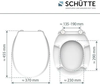 Obrázok produktu pre Famanu sedadlo na toaletu s rýchlym systémom upevnenia – sedadlo na toaletu s funkciou pomalého zatvárania – materiál Duroplast