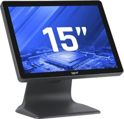 Image de Tout-en-un TPV AIO 15" N100 4GB + 128GB 8USB W10IOT 15" Intel N100 4GB RAM 128GB SSD