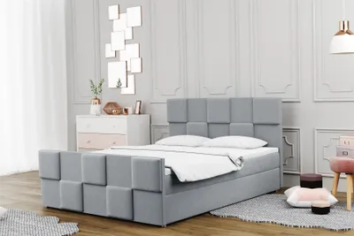 Produktbild von Boxspringbett Schlafzimmerbett MURILO 120x220cm in div. Farbvarianten