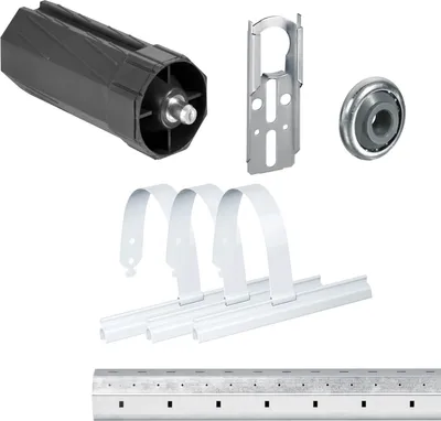 Produktbild von 1 x Maxi 60er Welle Mechanik-Komplett Set f. Maxi Rolladenmotor Rohrmotor Rolladenantrieb | inkl. 1000mm Rolladenwelle 60mm 8kant Rollladen