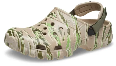 Produktbild von Crocs Uni Erwachsene Offroad Sport Camo Clog Clog, Cobblestone, 37/38 EU