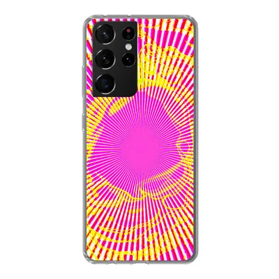 Produktbild von MuchoWow® Handyhülle Schutzhülle Hülle für Samsung Galaxy S21 Ultra Kunst - Jet - Psychedelisch Silikon Softcase Handy Hülle - Mobiltelefon