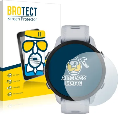 Produktbild von BROTECT Entspiegelungs Schutzglas für Garmin Forerunner 955 Schutzfolie Panzer Folie Glas Display Schutz matt