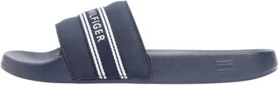 Produktbild von Tommy Hilfiger Damen Badeschuhe Webbing mit Logo, Blau (Space Blue), 41