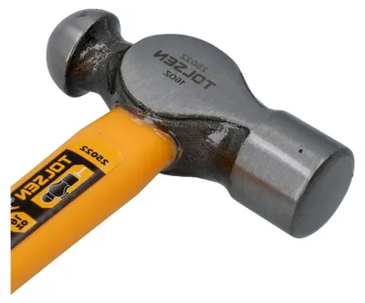 Produktbild von Kugelhammer mit Fiberglasgriff und gummiertem Handgriff, 450 g