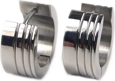 Produktbild von Minott Ohrringe Creolen Damen Ohrschmuck aus Titan 19735