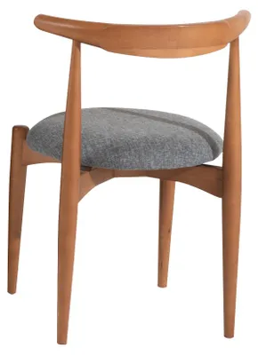 Immagine prodotto di Sedia da pranzo sedia in legno sedia da cucina senza braccioli mobili in legno marrone