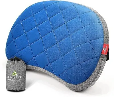 Zdjęcie produktu dla Poduszka nadmuchiwana kempingowa ergonomiczna turystyczna ze zdejmowanym po