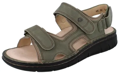 Produktbild von FINN COMFORT Wanaka Soft Damen Sandale farngrün Nubukleder - Größe: 37