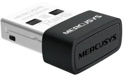 Produktbild von Mercusys Bluetooth 5.3 Nano USB Adapter, USB Typ-A, Bluetooth, Männlich, Schwarz, Metallisch, PC / Notebook / Tablet, 0 - 40 °C