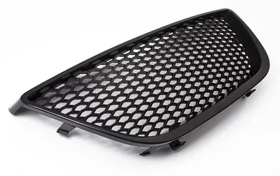 Kühlergrill Sportgrill Gitter Front Grill Emblem Waben Schwarz für Seat Ibiza 6J – Produktansicht