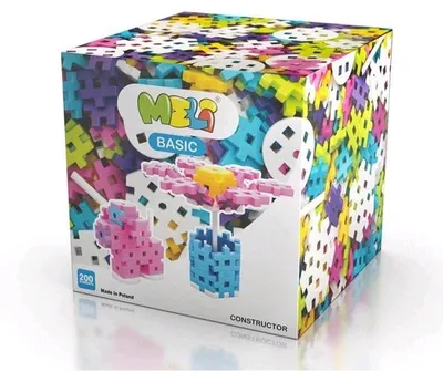 Produktbild von Meli Basic Pink 200 Bausteine 50060