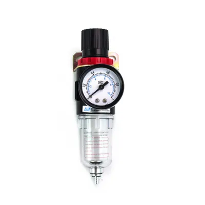 Produktbild von Luftfilter, Druckminderer, Kompressor, Druck, Öl-Wasser-Trennung Manometerhalterung