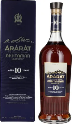 Produktbild von Ararat Akhtamar 10 Years Old 40% Vol. 0,7l in Geschenkbox